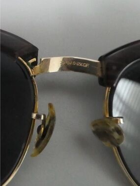 12K Gold filled Vintage American Optical  Eye glasses   USA  4.1/2- 5.3/4